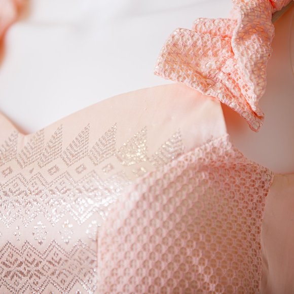 Vintage Hand-Made one of a kind Pink Pencil dress - Picture 7 of 12